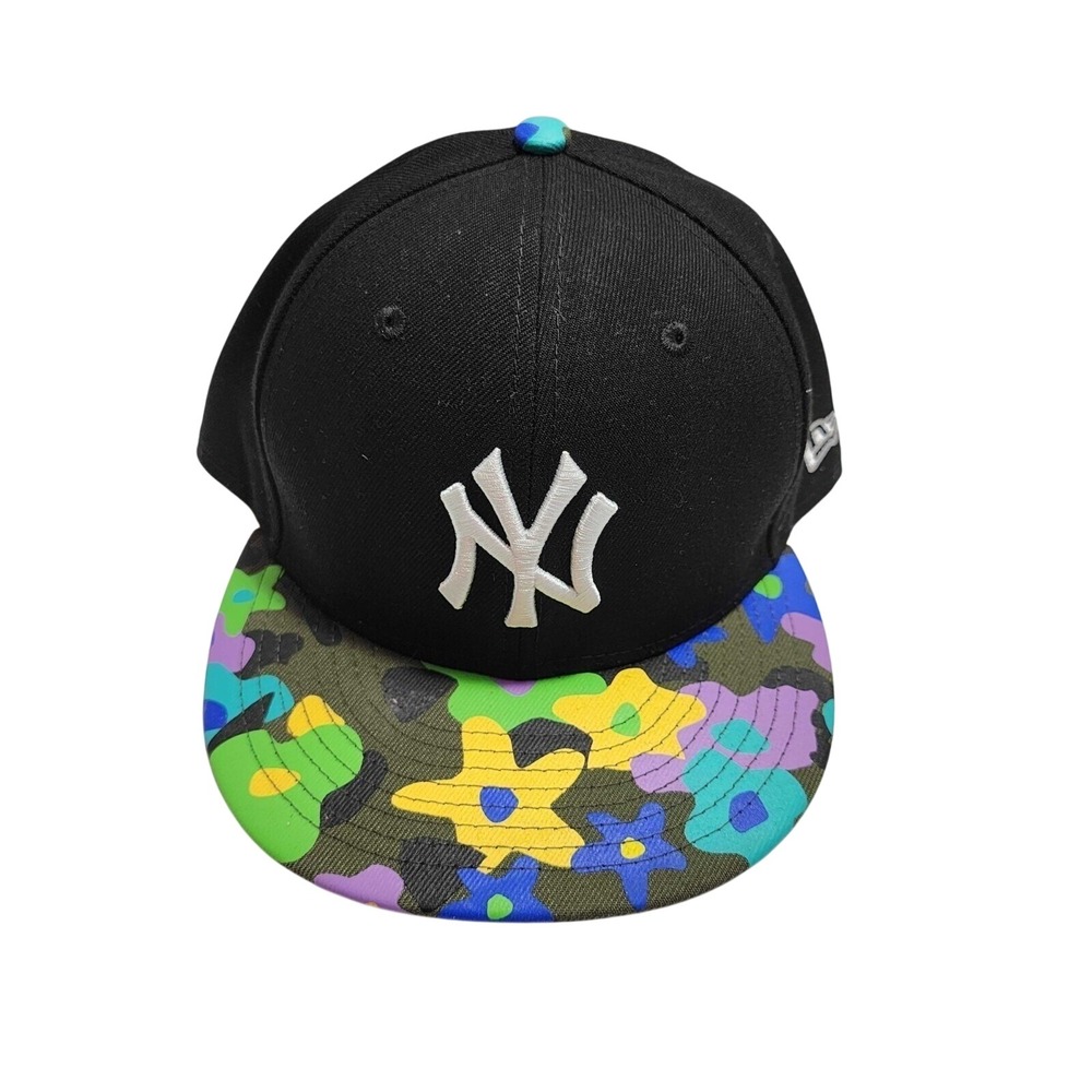 New Era 9FIFTY New York Yankees MLB‎ Floral Brim Snapback Hat Cap Flowers NEW